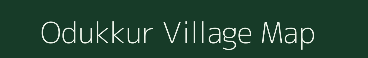 Odukkur village map in Tamil Nadu