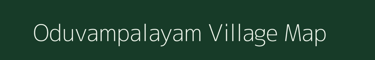Oduvampalayam village map in Tamil Nadu