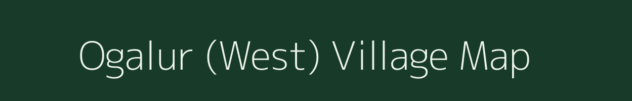 Ogalur (West) village map in Tamil Nadu