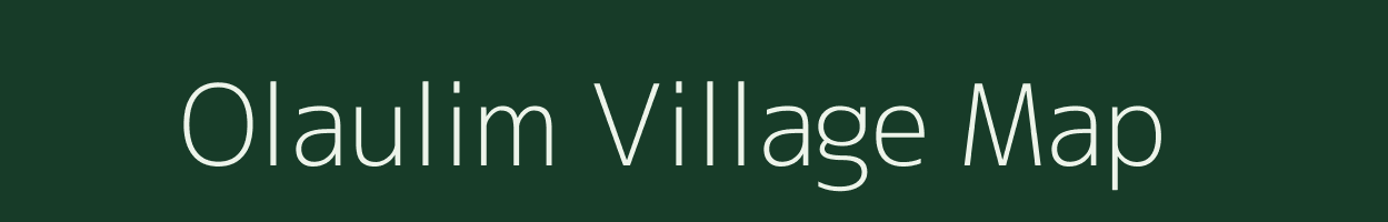 Olaulim village map in Goa