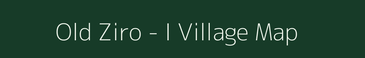 Old Ziro - I village map in Arunachal Pradesh