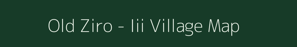 Old Ziro - Iii village map in Arunachal Pradesh