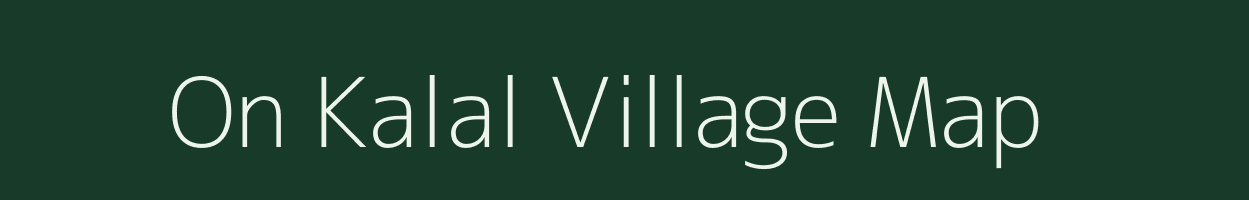 On Kalal village map in Rajasthan