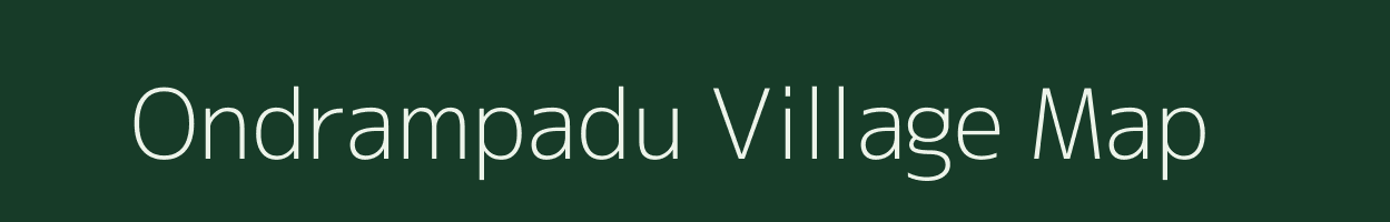 Ondrampadu village map in Andhra Pradesh