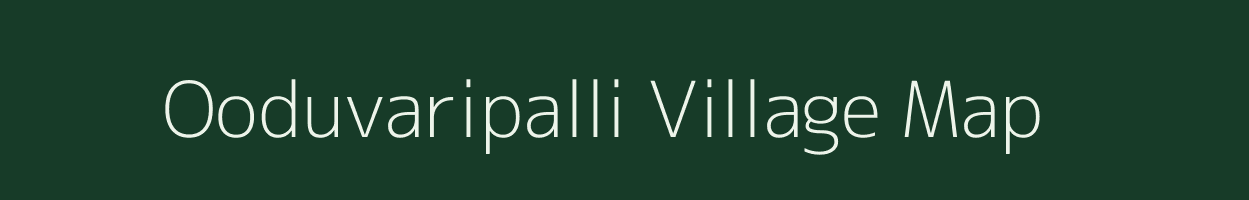 Ooduvaripalli village map in Karnataka