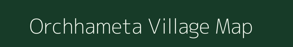 Orchhameta village map in Chhattisgarh