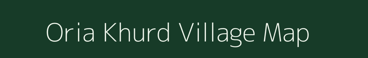 Oria Khurd village map in Jharkhand