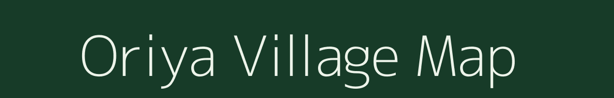 Oriya village map in Odisha