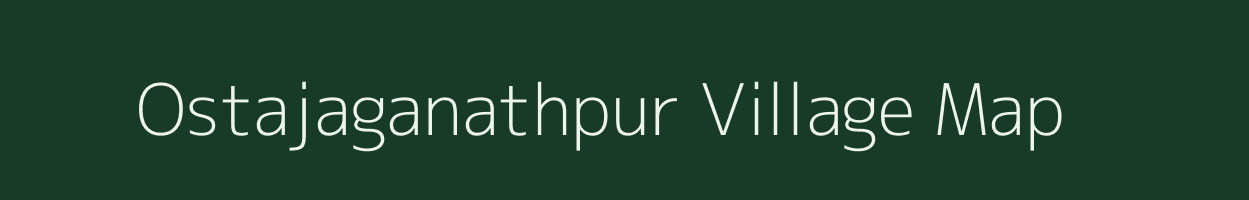 Ostajaganathpur village map in Odisha