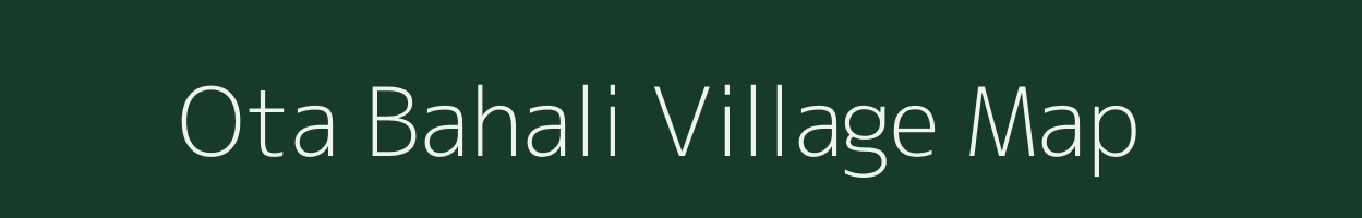 Ota Bahali village map in Odisha