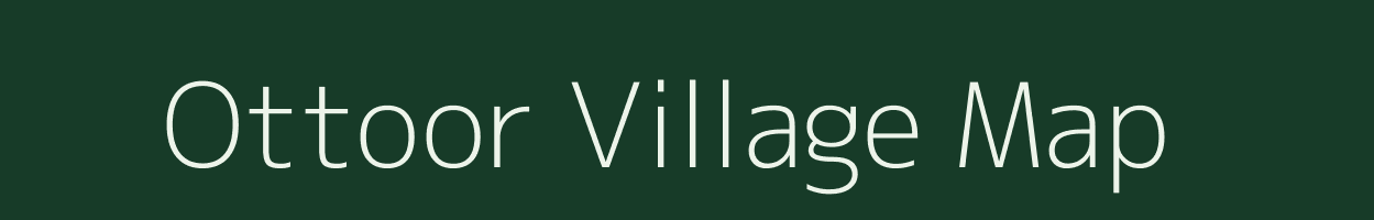 Ottoor village map in Kerala