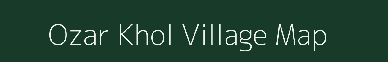 Ozar Khol village map in Maharashtra