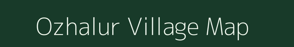 Ozhalur village map in Tamil Nadu