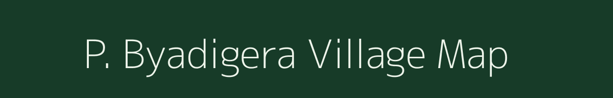 P. Byadigera village map in Andhra Pradesh