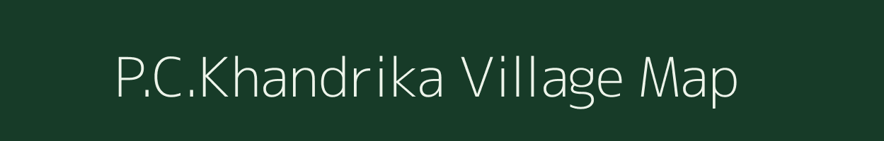 P.C.Khandrika village map in Andhra Pradesh