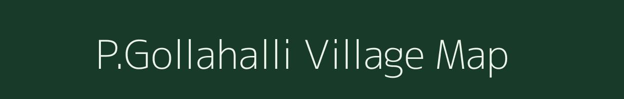 P.Gollahalli village map in Karnataka