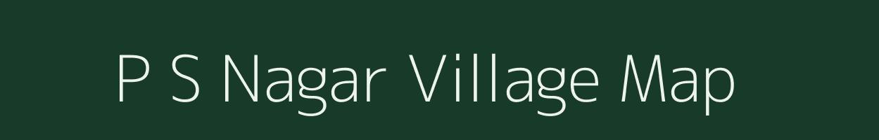 P S Nagar village map in Rajasthan