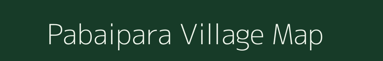 Pabaipara village map in West Bengal