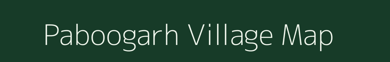 Paboogarh village map in Rajasthan