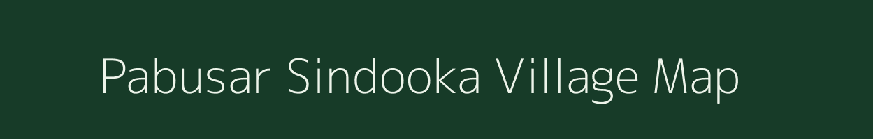Pabusar Sindooka village map in Rajasthan