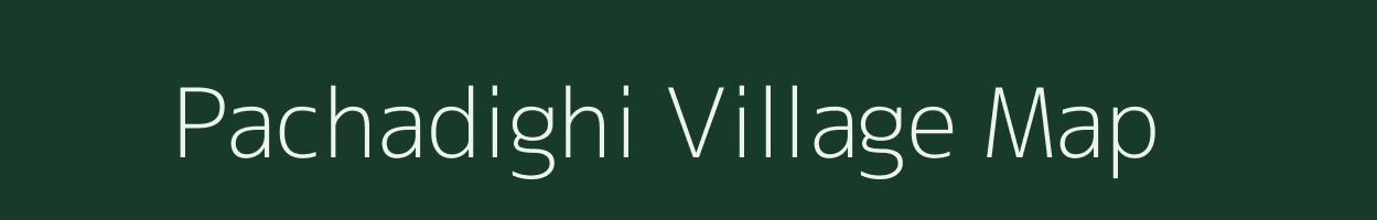 Pachadighi village map in West Bengal