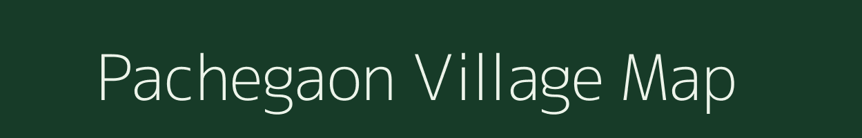 Pachegaon village map in Maharashtra