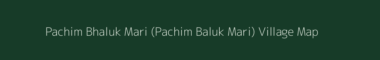 Pachim Bhaluk Mari (Pachim Baluk Mari) village map in Assam