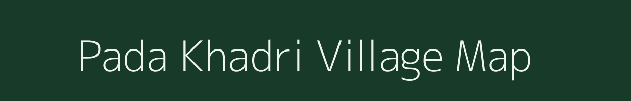 Pada Khadri village map in Rajasthan