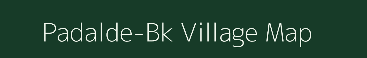 Padalde-Bk village map in Maharashtra