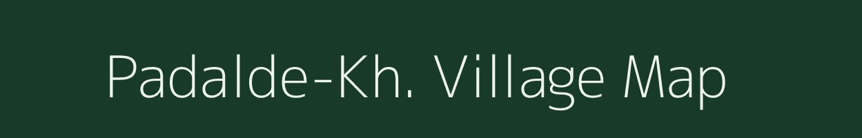 Padalde-Kh. village map in Maharashtra