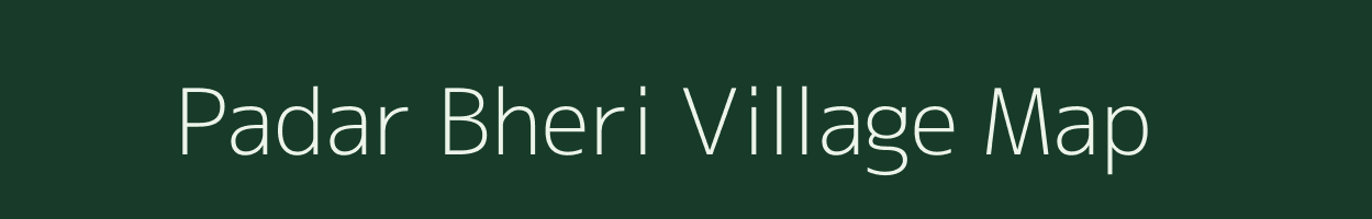 Padar Bheri village map in West Bengal