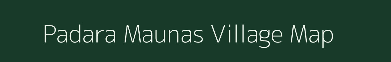 Padara Maunas village map in Uttar Pradesh