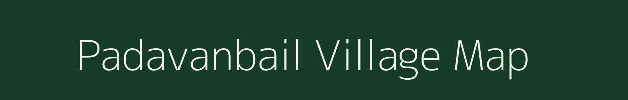 Padavanbail village map in Karnataka
