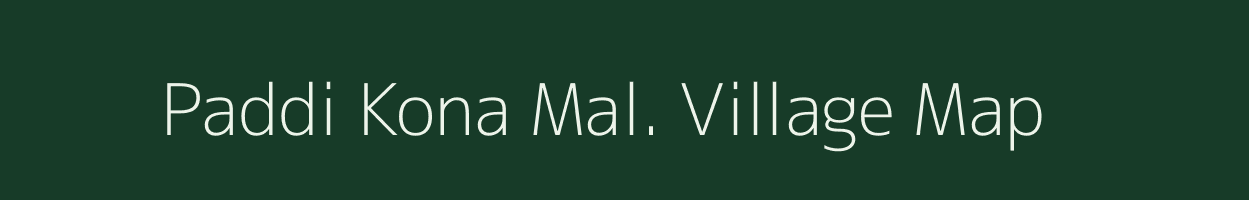 Paddi Kona Mal. village map in Madhya Pradesh