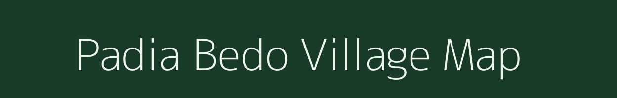Padia Bedo village map in Jharkhand