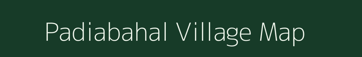 Padiabahal village map in Odisha