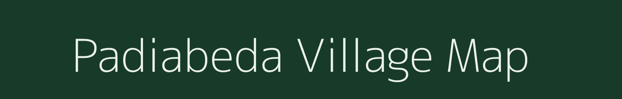 Padiabeda village map in Odisha