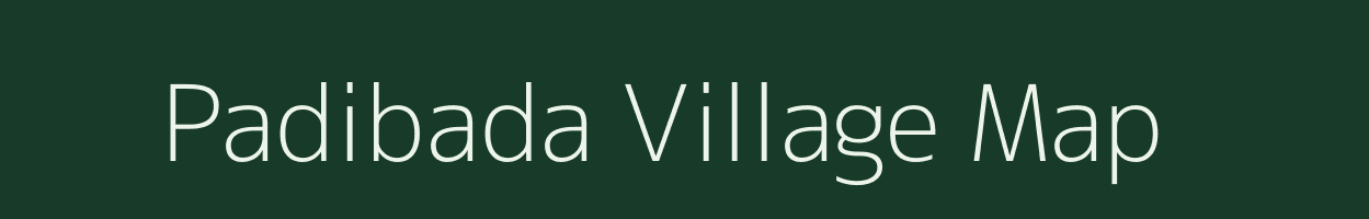 Padibada village map in Odisha
