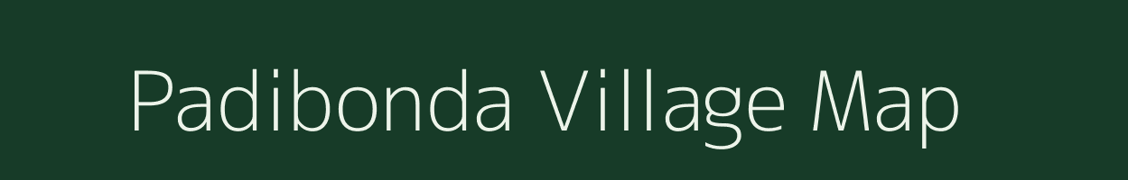 Padibonda village map in Andhra Pradesh