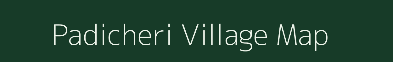 Padicheri village map in Tamil Nadu