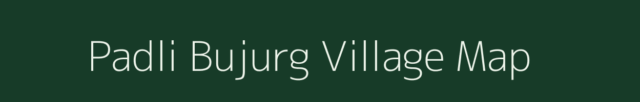 Padli Bujurg village map in Madhya Pradesh