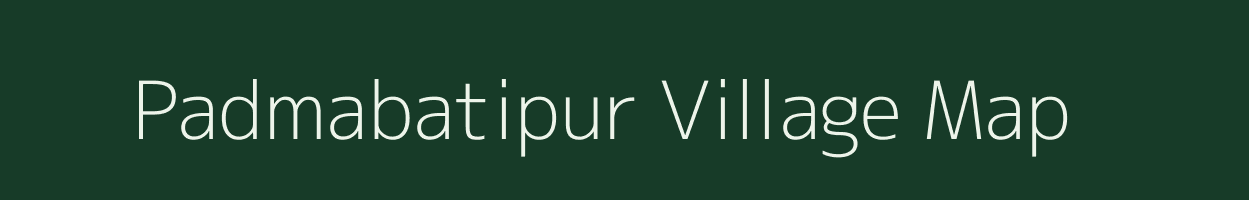 Padmabatipur village map in Odisha