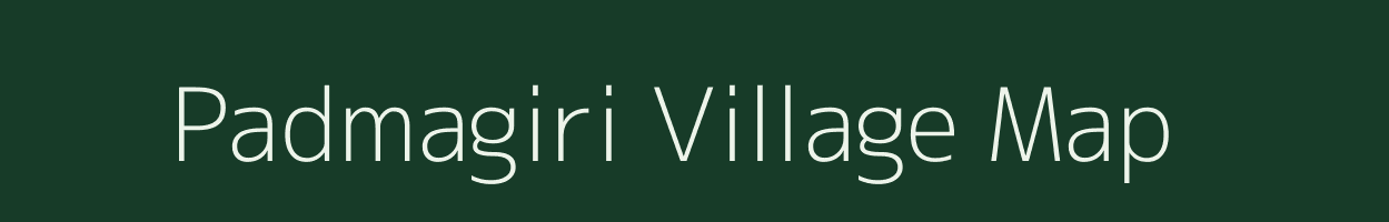 Padmagiri village map in Odisha