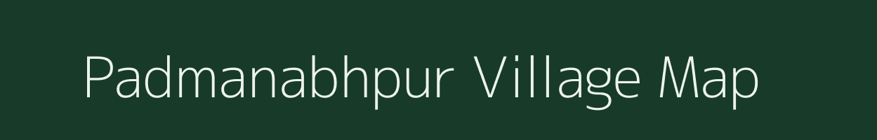 Padmanabhpur village map in West Bengal