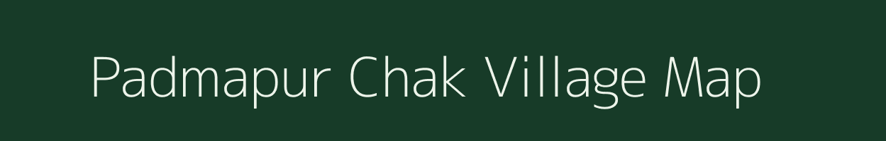 Padmapur Chak village map in Maharashtra