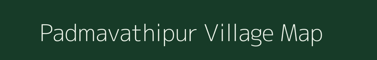 Padmavathipur village map in Karnataka