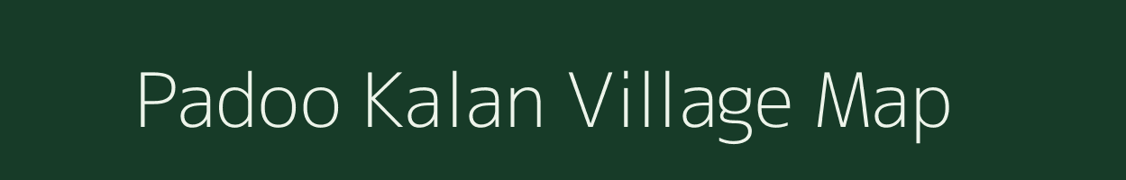 Padoo Kalan village map in Rajasthan