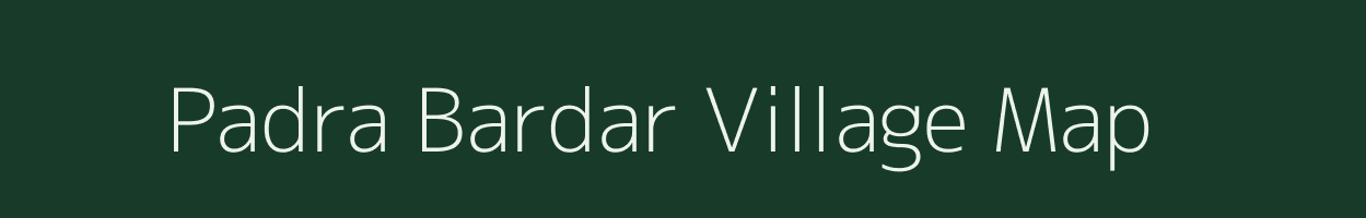 Padra Bardar village map in Rajasthan