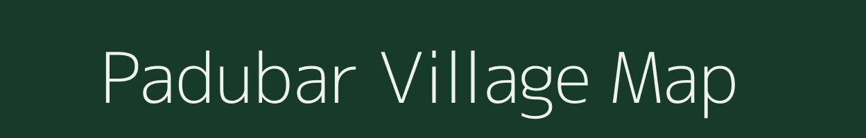 Padubar village map in West Bengal