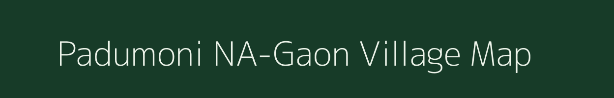 Padumoni NA-Gaon village map in Assam